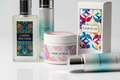 Premium full-color etiketten op cosmetica producten